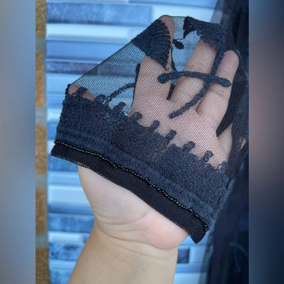 Bruuns Bazaar embroidery mesh dress size 38 - Picture 5 of 17